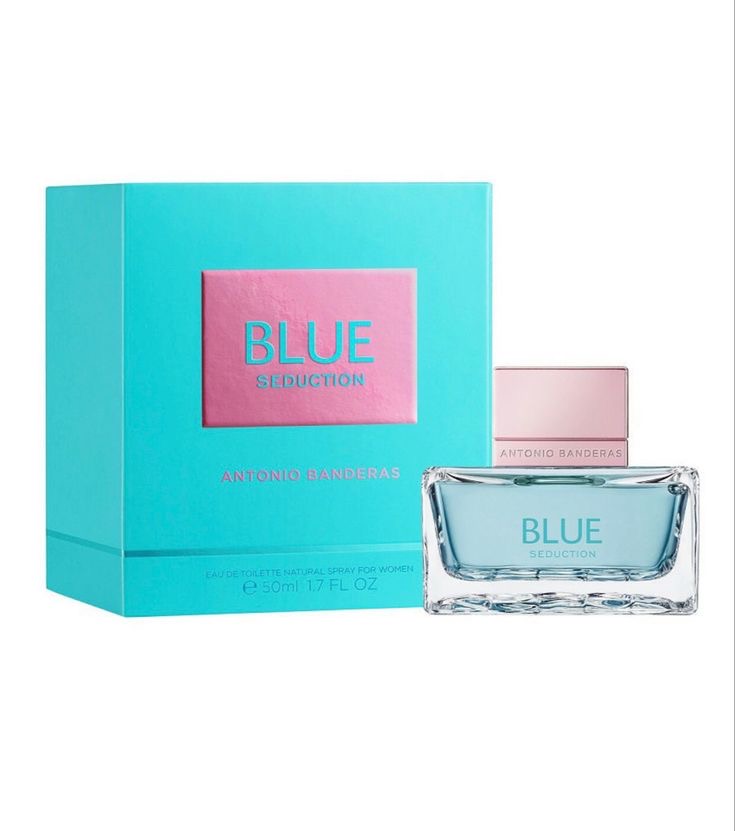 عطر و ادکلن آنتونیو باندراس بلو سداکشن زنانه ( ANTONIO BANDERAS - Blue Seduction for Women )
